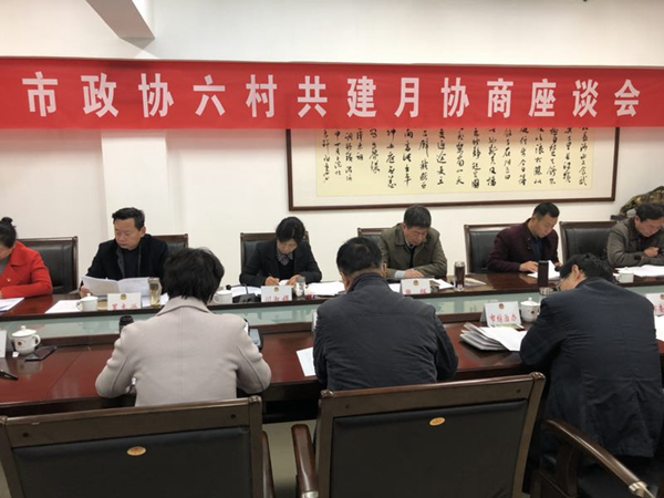 民盟周口市委参加市政协月协商座谈会