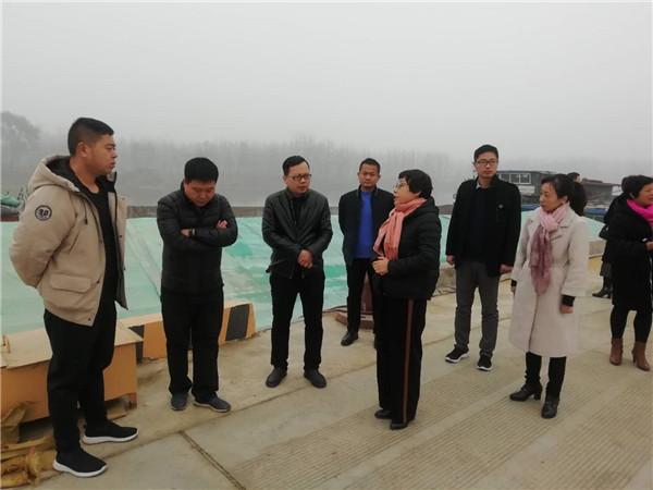 民盟周口市委到港区进行城市建设调研
